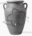 ANTIQUE Fali-Amphora 260 L sötét gránit Magasság 120 cm, Ø 88/54 cm
