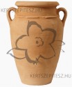 ANTIQUE Amphora 600 L homokszínű Magasság 142 cm, Ø 92/104 cm